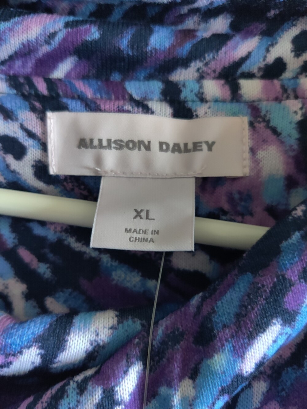 Allison Daley Printed Cowl Neck Top - Picture 4 of 5